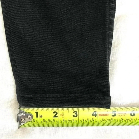 COTTON CITIZEN  High Waist Skinny Leg Jean Black - Picture 9 of 15